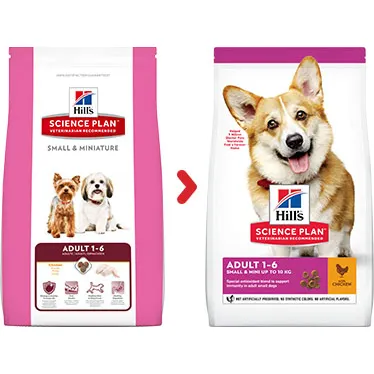 Hill's Science Plan Adult 1-6 Small & Mini Dry Dog Food – Chicken Flavour
