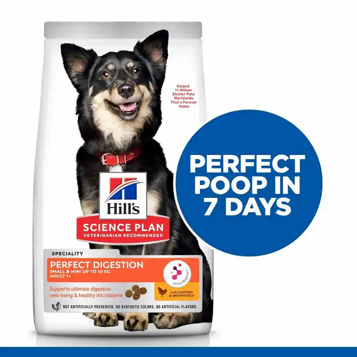 Hill's Science Plan Perfect Digestion Adult Small & Mini Dog Food – Chicken