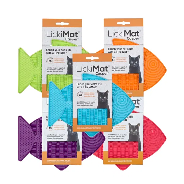 LickiMat Casper Orange 22 x 16cm