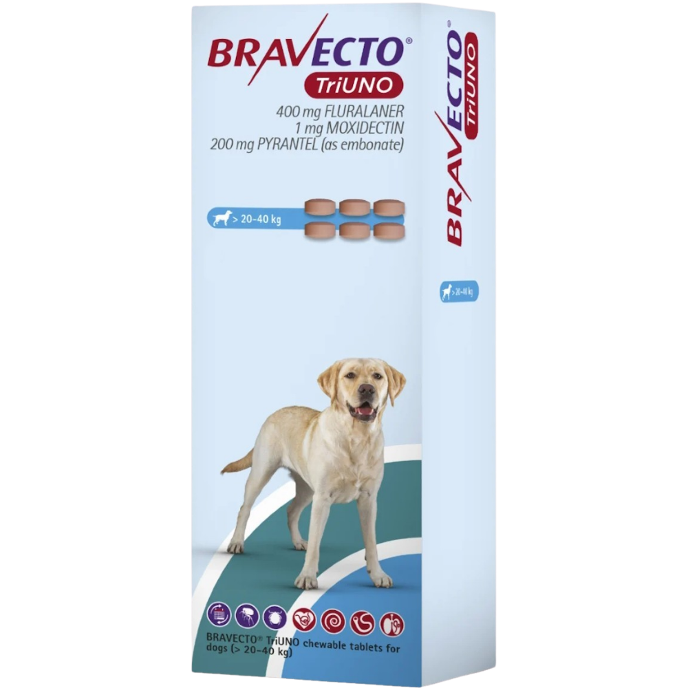 400mg for dogs weighing 20-40kg