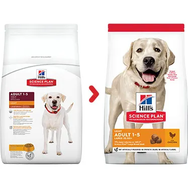 Hill's Science Plan Large Breed Light Dry Dog Food – Chicken Flavour 14kg